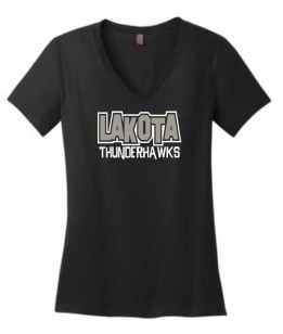 Lakota East Glitter Vneck